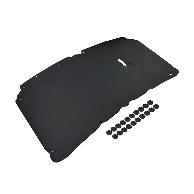 Zieichy Hood Insulation Pad w/ 20 Clips Compatible with Ford