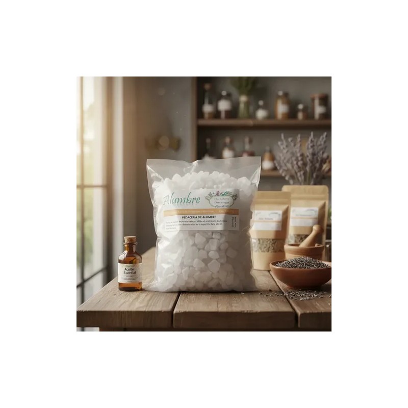 Piedra Alumbre Potasio Natural 1 Kg Oferta Productos Tenango