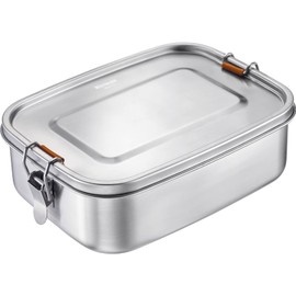 Westmark 23582270 Viva Mini Lunch Box 1100 ml, Stainless Steel, Silver