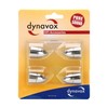 Dynavox Set of 4 Sub Watt Absorbers, Height Adjustable Decoupler