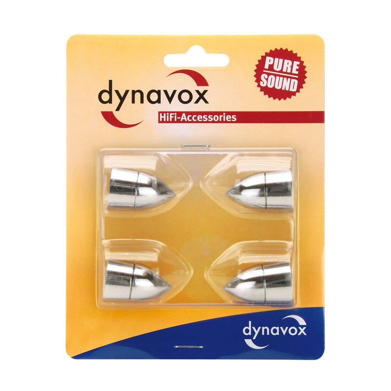 Dynavox Set of 4 Sub Watt Absorbers, Height Adjustable Decoupler