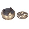Antique Incense Burner Holder Brass with Lid 3‑Legged Buddha Ornament