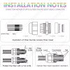 CHUSYYRAY 300PC Fiber Optic Car Home Headliner Star Light kit