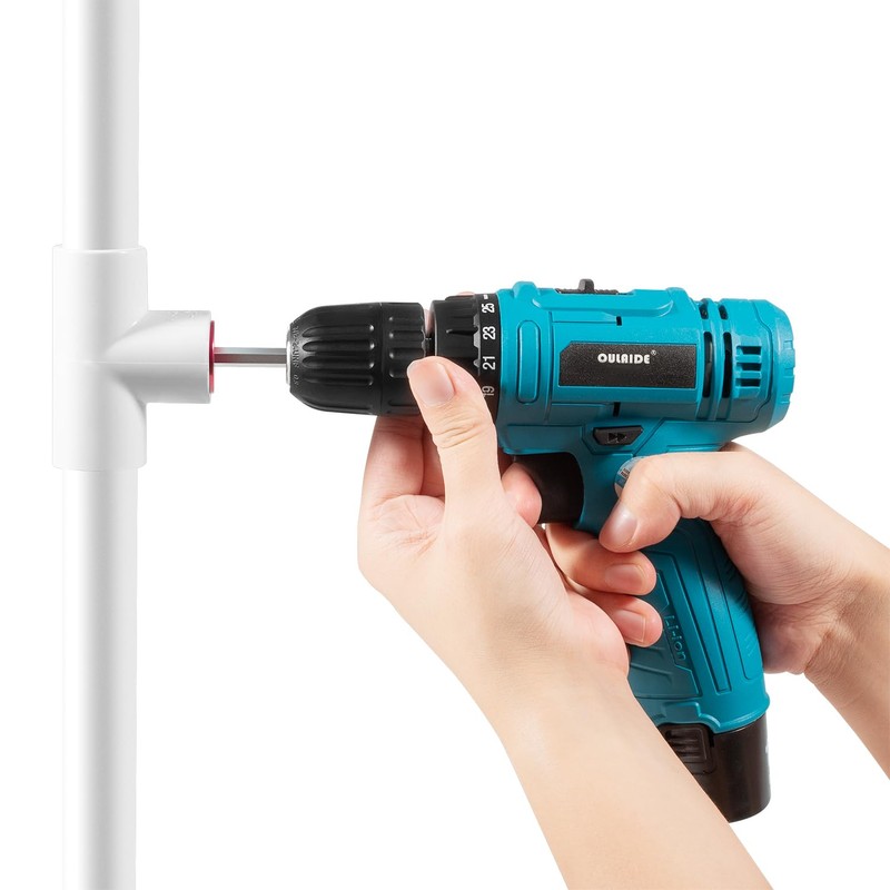 1-Inch Head Plastic Pipe Fitting Reamer With 1/4-Inch Hex Shaft,