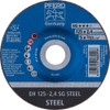 Pferd EH1252,4A30SSG A30SSG Cut-Off Wheel, Multi-Colour, 125 x 2.4 mm