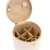 GUESS Round Beauty Case Cream, cream