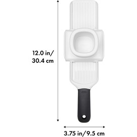 OXO Good Grips - Mandolina, Rebanador de ajo, Blanco