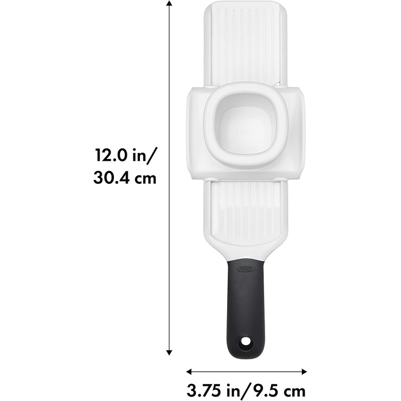 OXO Good Grips - Mandolina, Rebanador de ajo, Blanco