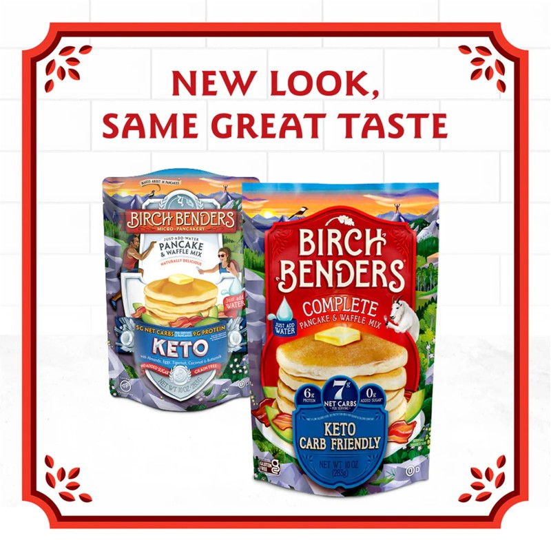 Birch Benders Keto Pancake and Waffle Mix, 10 oz (Pack