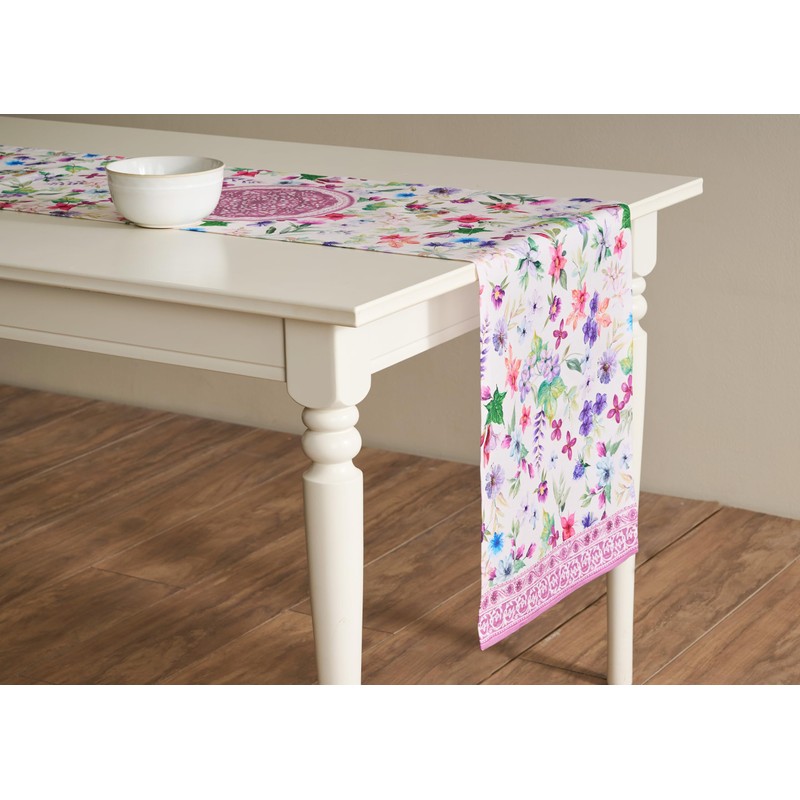 Maison d' Hermine Tablerunner 100% Cotton Table Runner Decorative Washable