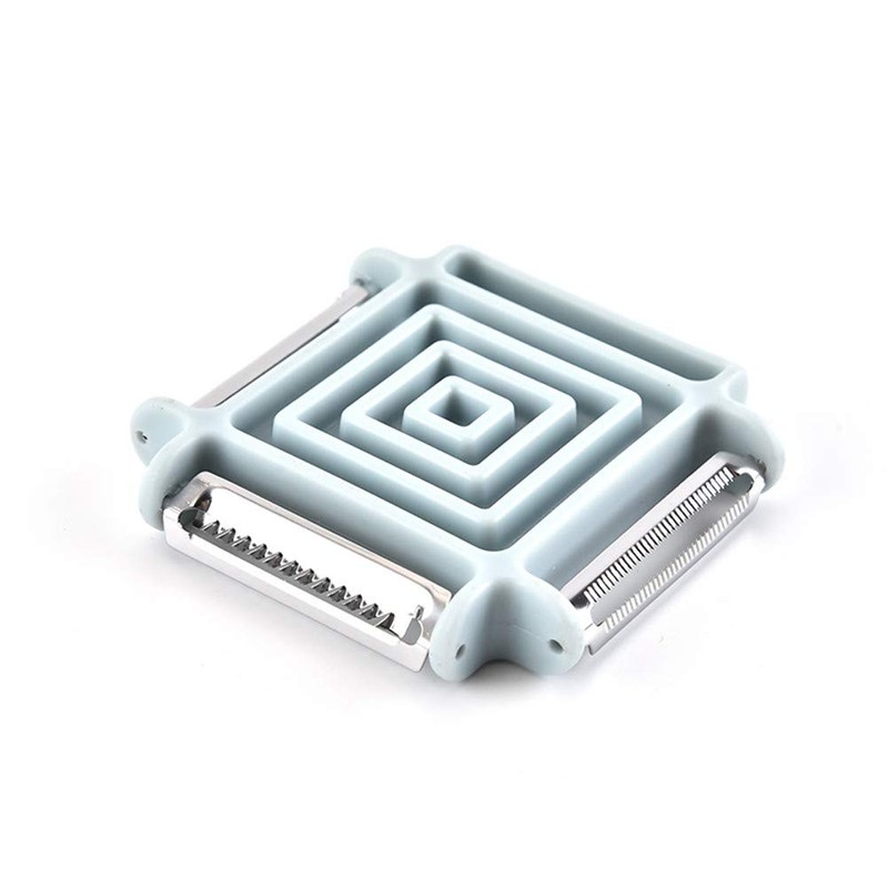 Vionnppt 3 in 1 Vegetable Peeler Square Potato Tomato Carrot