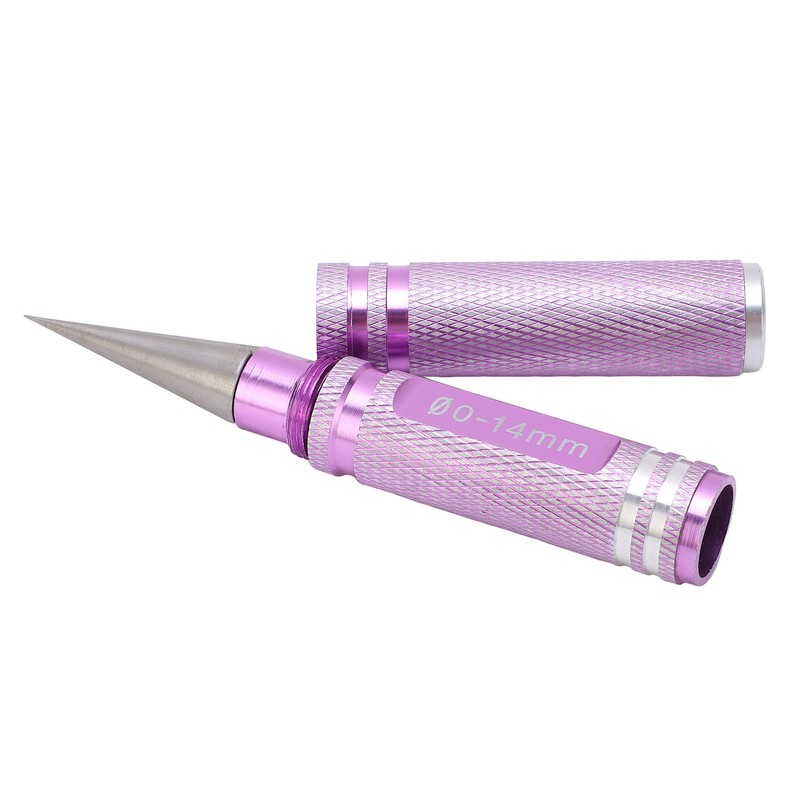 0‑14mm Universal RC Reamer Hole Puncher with Sleeve and Curved