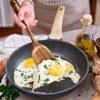 FJNATINH Large Wooden Wok Spatula, 13 Inch Natural Teak Long
