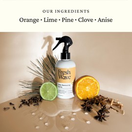 Fresh Wave Orange Scent Odor Removing Spray, 8 fl. oz. | Odor Absorber for Home, Furniture, Fabrics & Trash | Safer Odor Relief