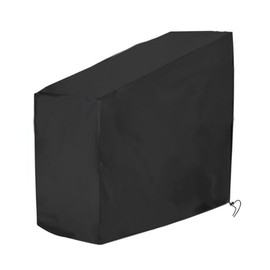 NUZAMAS 123x58x142cm Exercise Bike Cover Protective Cover Water proof Stationary Bike Cover Oxford Fabric Bicycle Cover Road Bike Cover for Indoor Outdoor Black