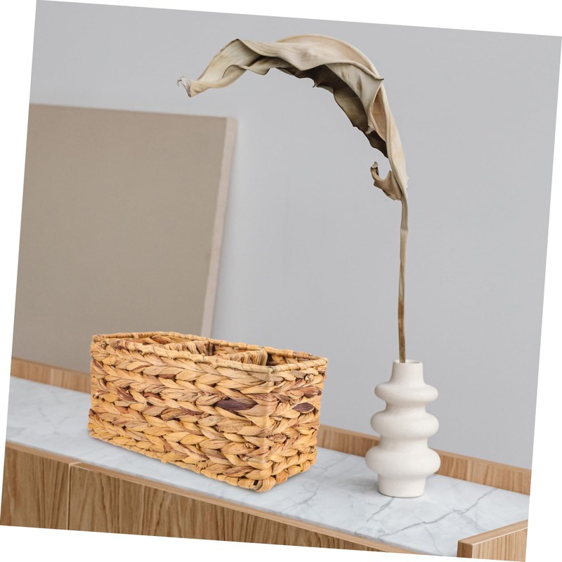 ULTECHNOVO Multi Grid Woven Storage Basket Organizer for Bathroom Home