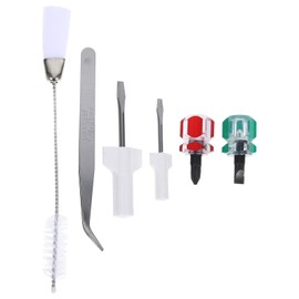 Tofficu Kit De Herramientas De Limpieza Para MáQuinas De Coser, Maquina De Coser Portátil, Destornilladores Y Cepillos De Doble Cabeza, Accesorios De Mantenimiento Para MáQuinas De Coser