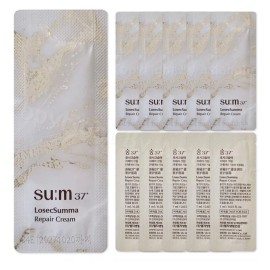SU:M37 LosecSumma Repair Cream 1ml x 45pcs (45ml) Sample Sum37 Newest Version