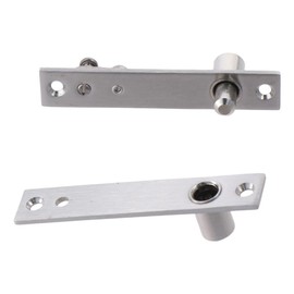 napkery Wooden Door Hinge Stainless Steel 360 Degree L Shape Hidden Door Hinge Thickened Modern Pivot Hinges Doors