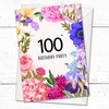 Olivia Samuel 20 x 100th Floral Birthday Party Invitations –