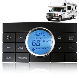 3314082.000 RV Multi-Zone Thermostat,Comfort Control Center 2 (CCC2) 10-Button,Compatible with Dometic Air Conditioner Series 579, 595, 600, 6308, 520, 6218xx, 457915 Replaces 3312024.000