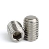 50Pcs Cup Point Grub Screw Stainless Steel Hex Head Allen