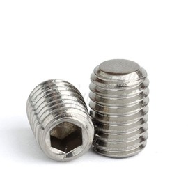 50Pcs Cup Point Grub Screw Stainless Steel Hex Head Allen Screw Set Metric Thread Socket Cup Point Kit for Door Knobs (M3 x 6mm)