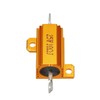 sourcing map 1 x 25 W 10 Ohm Aluminium Wire