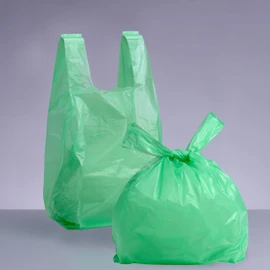 100 x ALIA EXTRA LARGE Adult Incontinence Nappy Sacks | Easy Tie Handles | Apple Scented Sanitary Disposable Bags | 1 Pack of 100