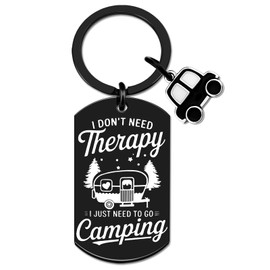 UIWIHHP Camper Keychain Camper Decor Accessories Camping Gifts for Women Men Cool Gifts for Rv Owners Camping Accessories Rv Gift for Campers