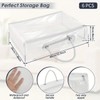 CHIYUYISEN 6 Pcs (16 * 12 * 4 Inch) Zippered