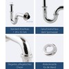 Pipe Odour Trap for Washbasin | Siphon | Odour Trap