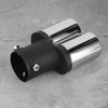 Stainless Steel Universal Car Modified Double Exhaust Pipe Rear Muffler