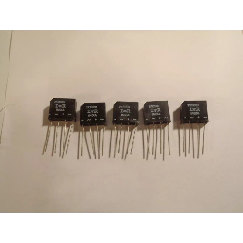 International Rectifier 5 PCS. INTERNATIONAL RECTIFIER BRIDGE RECTIFIER 1.9AMP 800VOLT