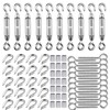 TooTaci Turnbuckle Wire Tensioner Kit for 2mm Wire Rope
