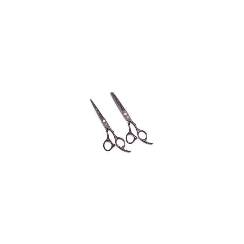 Kit Tijeras Profesionales Estilista Barbero Peluquero Purple Dragon 5.5 pulgadas
