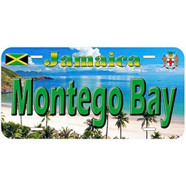 Montego Bay Jamaica Novelty Car Auto License Plate