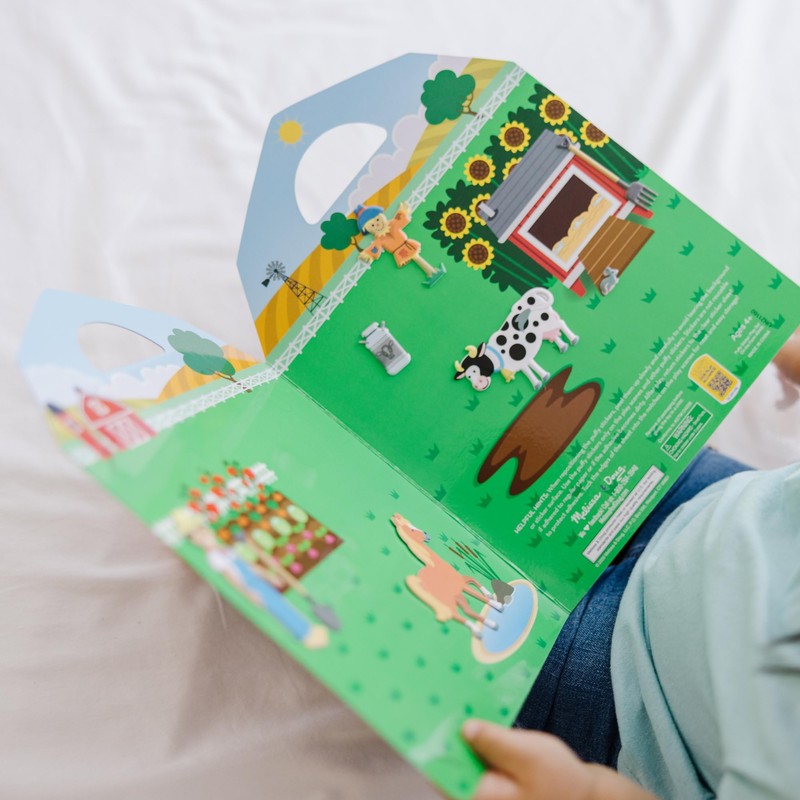 Melissa & Doug Puffy Sticker Playset - On the Farm