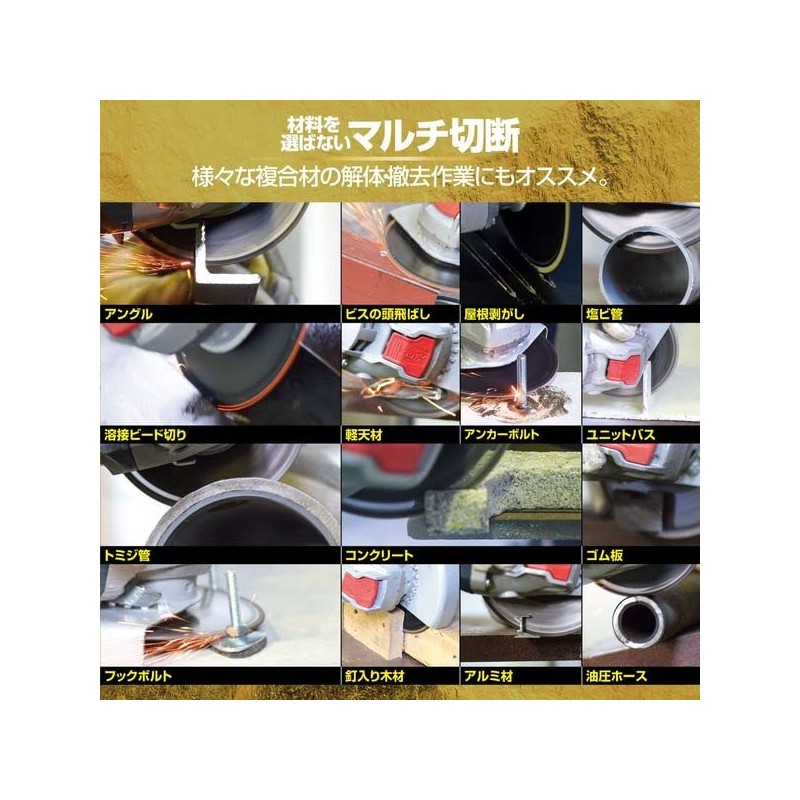 GLOBALSAW GM-105 Multi-Metal Wheel Gachimeta