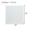 BANLTRE 12 Sheets 7.5 mil Mylar Sheet 12 x 12