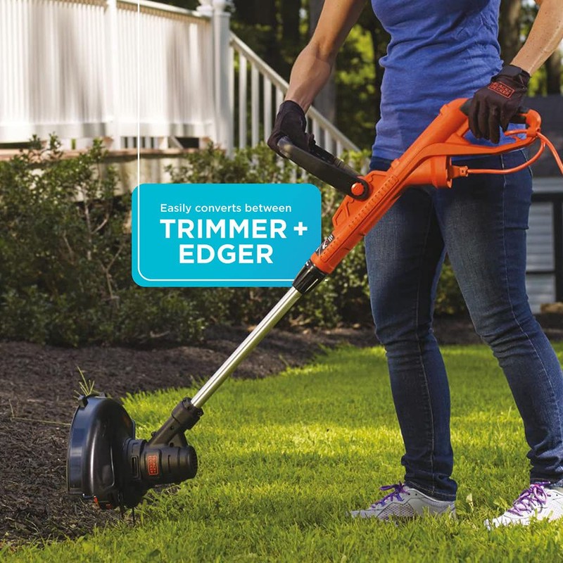 BLACK+DECKER String Trimmer / Edger, 13-Inch, 5-Amp (ST8600)