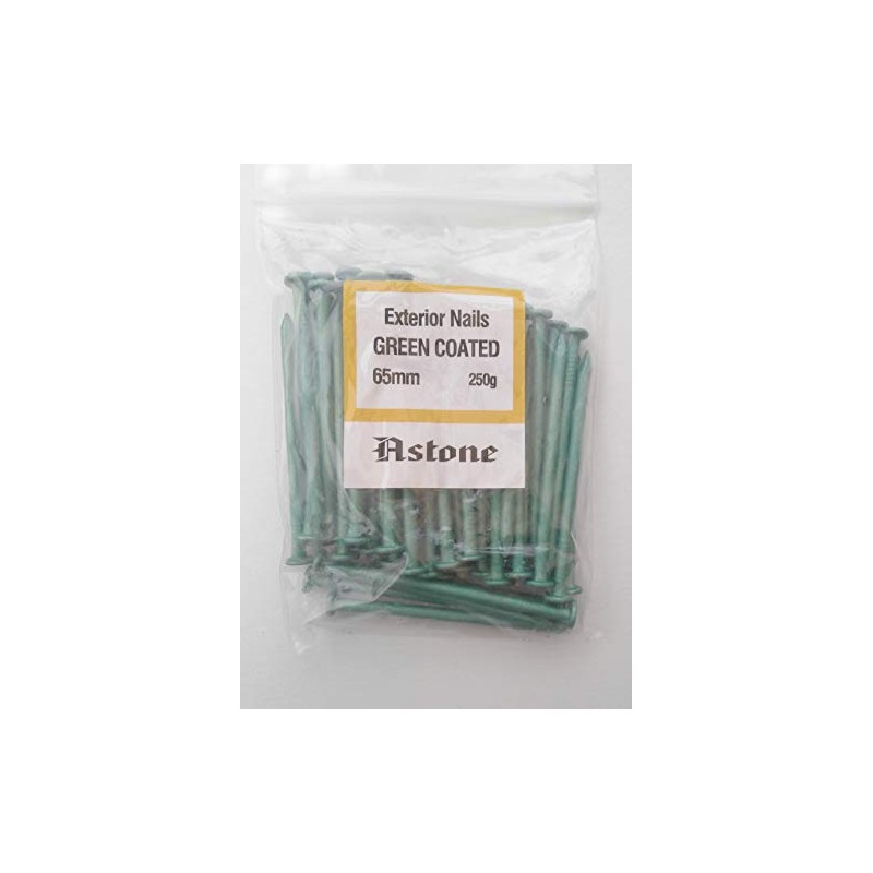 Astone Green Coated Exterior Nails Garden decking Nails (250g x