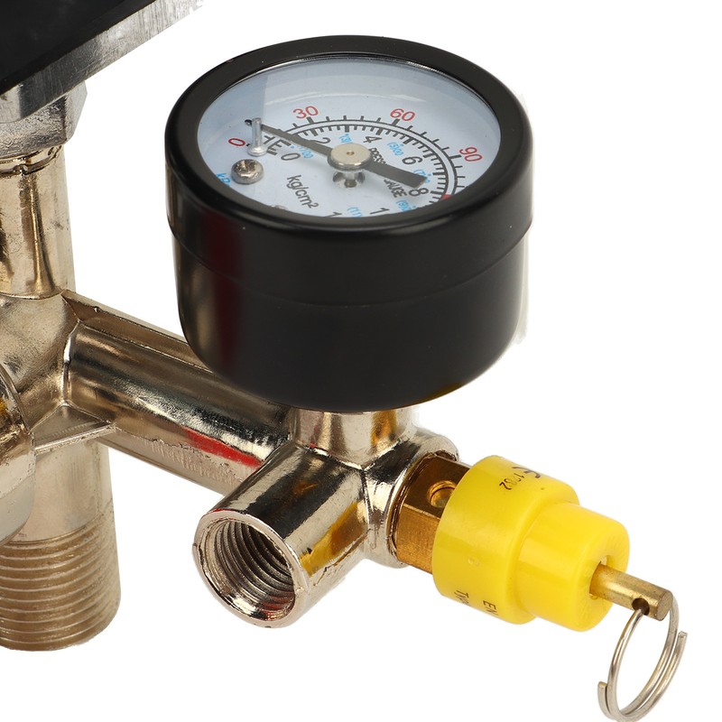 Air Compressor Pressure Switch Dual Regulator Automatic Pressure Control Valve