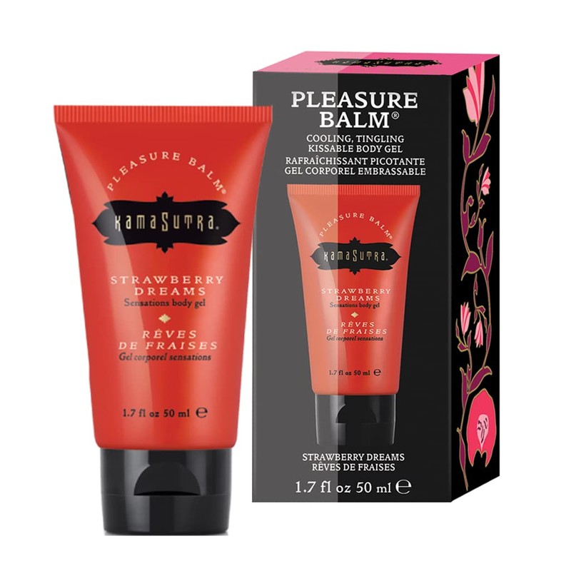 KAMA SUTRA Bálsamo Corporal Lubricante Fresa y Champagne, 1.7 Onza