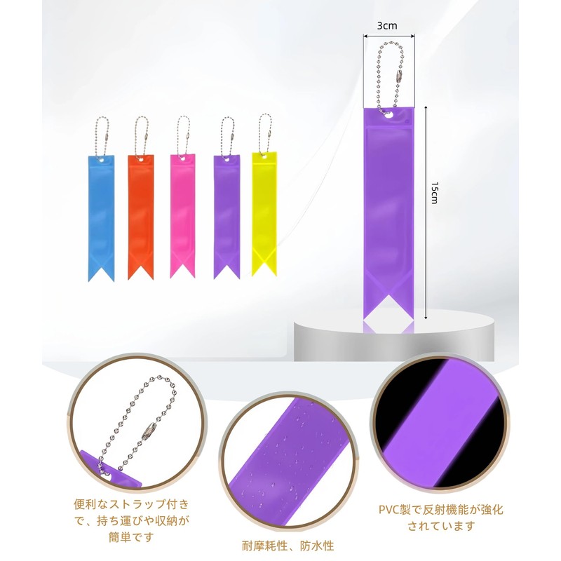 Yansolyn car or bicycle light reflects strongly and greatly improves