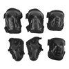 Juego de 6 Piezas de Rodilleras Ajustables Y Coderas Deslizantes,