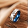 TIGRADE Titanium Rings 4MM 6MM 8MM 10MM Wedding Band in