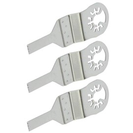 GULUANT Replacement 3 Pack 10mm Stainless Steel Multi-Tool Saw Blade Fits for Fein Multimaster Dremel Bosch Craftsman Ridgid Oscillating Tools for Versa Tool AB3G-D