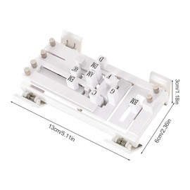 Guitar Aid Chord Trainer, Guitar Chord Learning Starter，Guitar Learning Accessories for Beginners Friends Learn to Play Guitar Quickly (White)