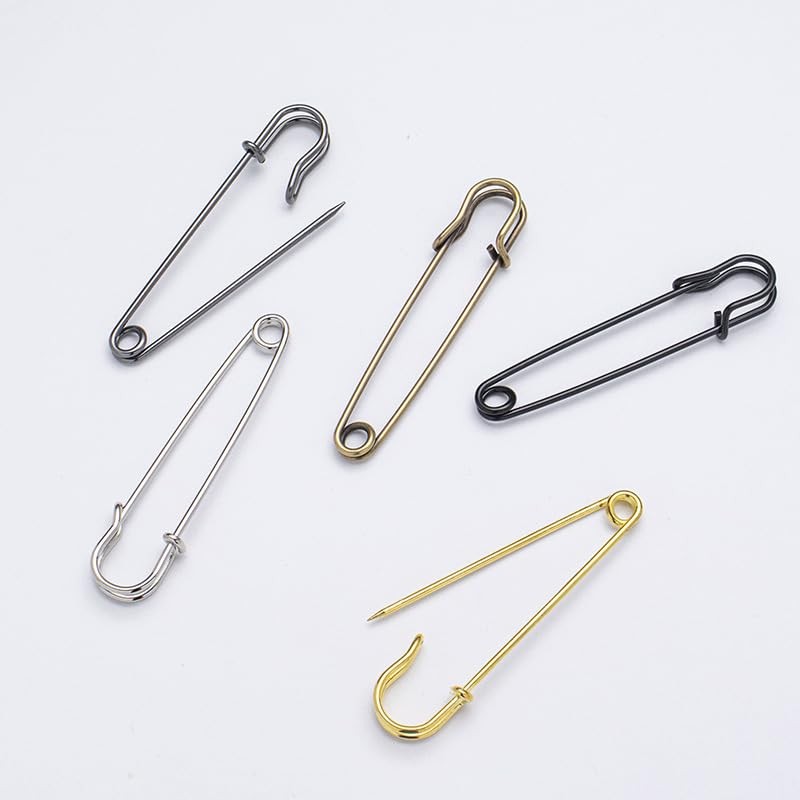 30PCS Brooch Pins Safety Pins for Blankets, Sweaters, Shawls, Kilts,